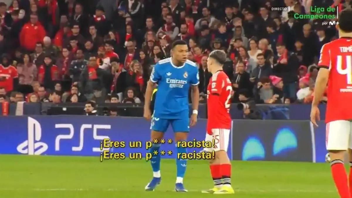 Mbappé explota contra Prestianni: "Eres un puto racista"