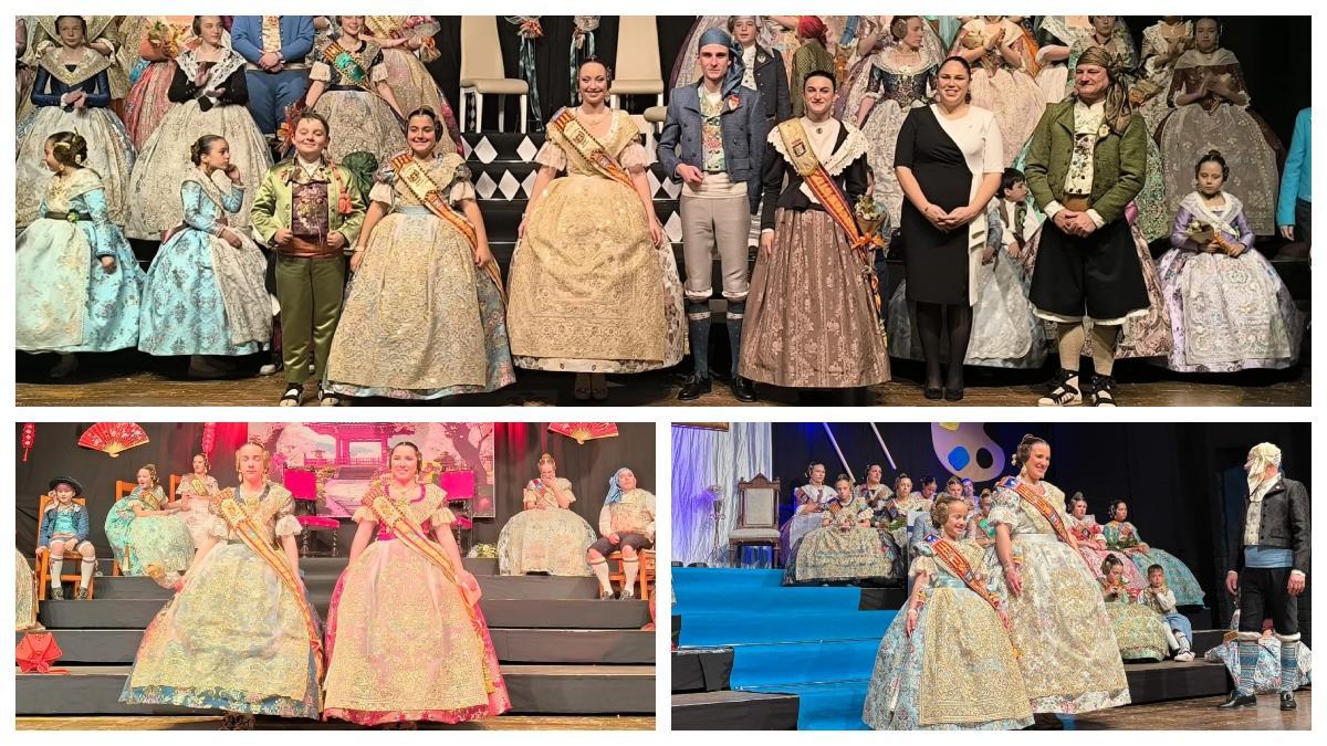 Triple presentación de falla en Benicarló.