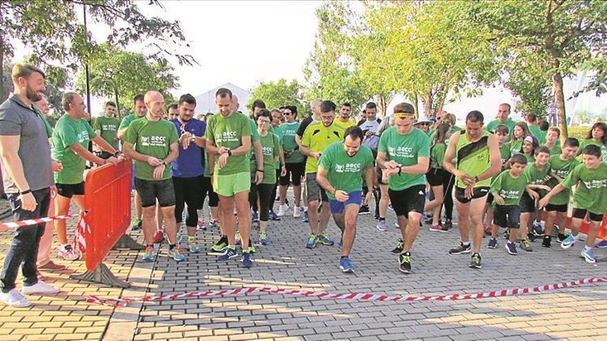 200 corredores contra el cáncer en Sant Jordi