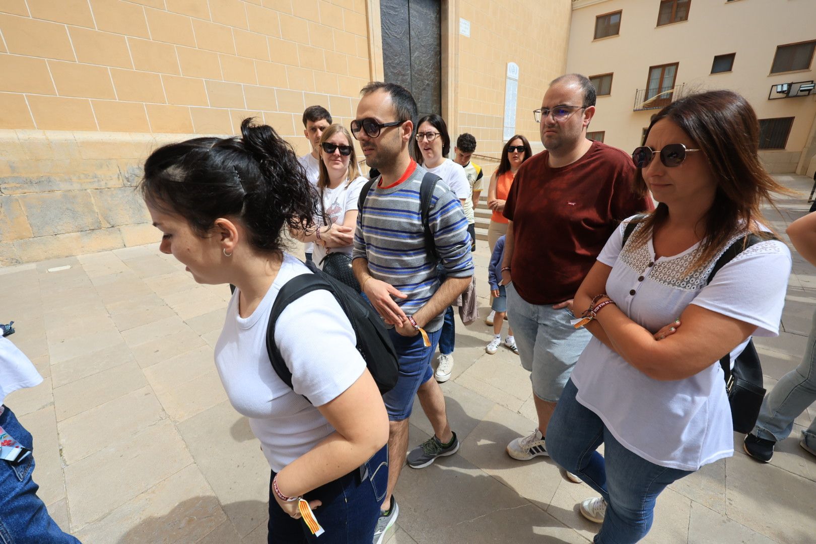 FOTOGALERIA I Les imatges de l'exitosa pujada al campanar de l'arxiprestal de Vila-real