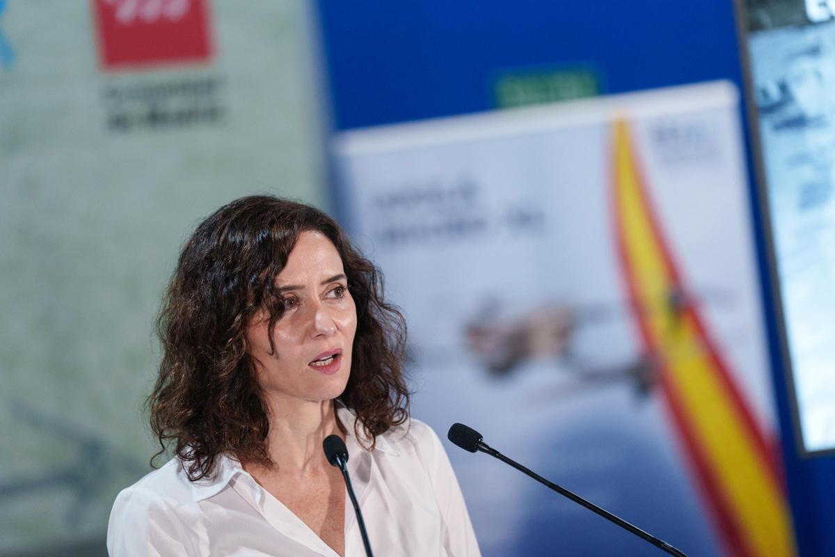 La presidenta de la Comunidad de Madrid, Isabel Díaz Ayuso.