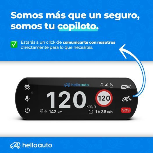 Hello Auto Connect es garantía de conducción segura