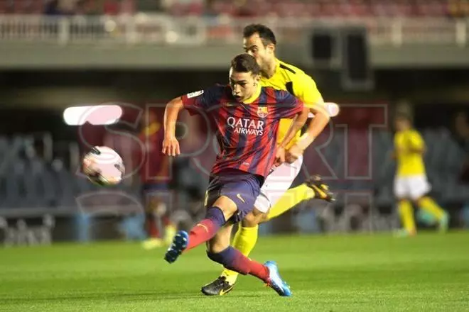 Las imágenes del Barça b - Murcia