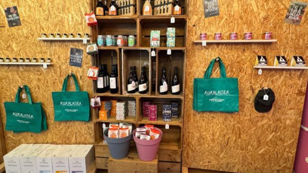 Una muestra de la tienda.