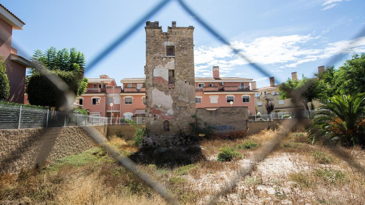 Torre Placia, en una imagen reciente