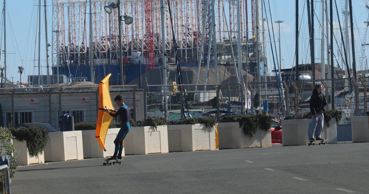 Viento en la ciudad de València