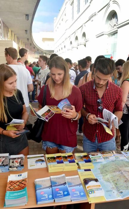 Acto de bienvenida a los estudiantes de intercambi