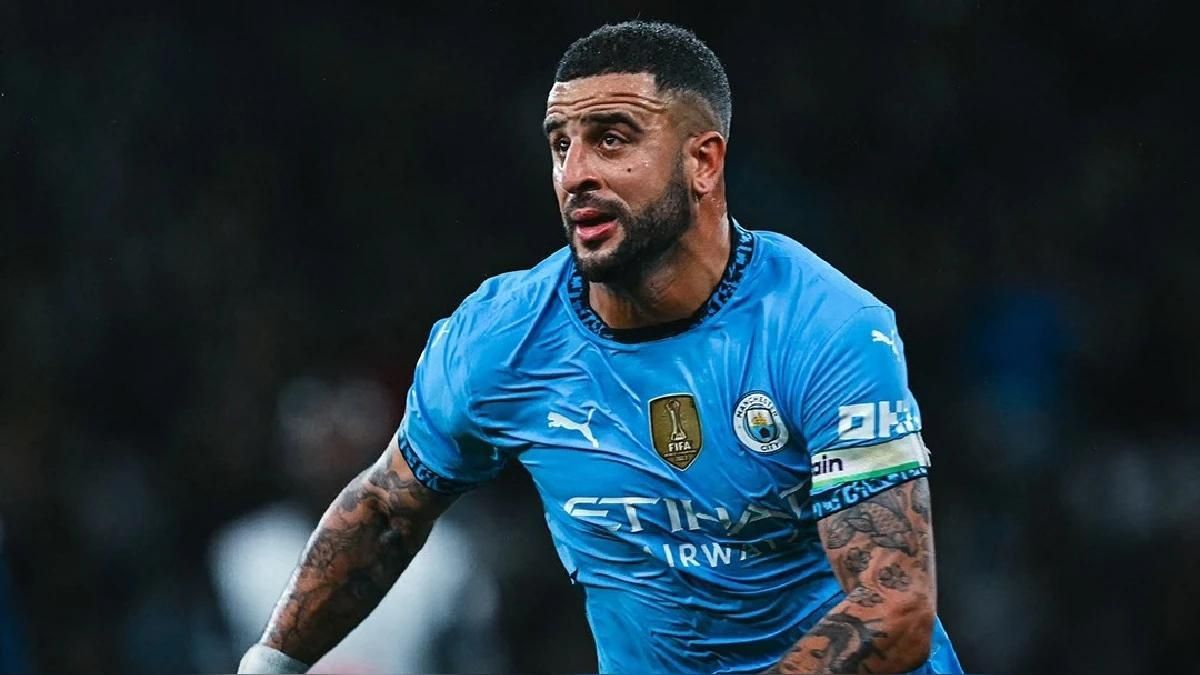 Kyle Walker con el City