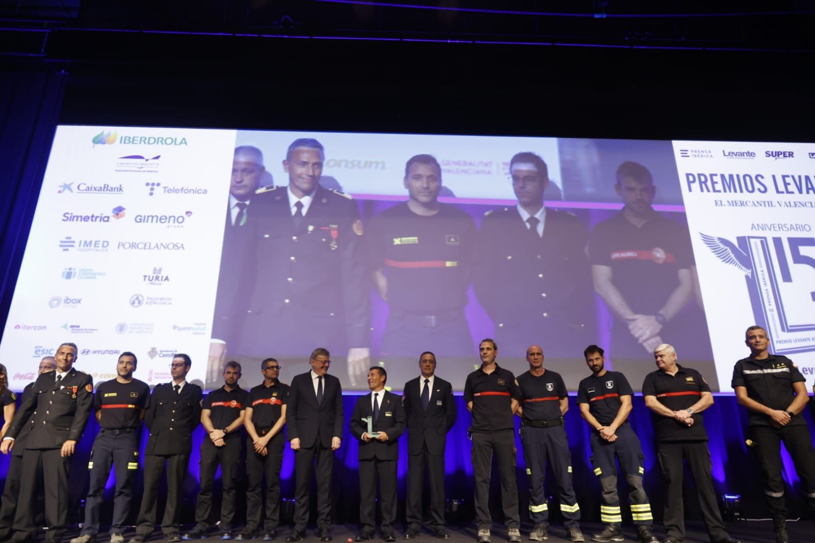 El Palacio de Congresos acoge la celebración de los 150 años de historia de Levante-EMV