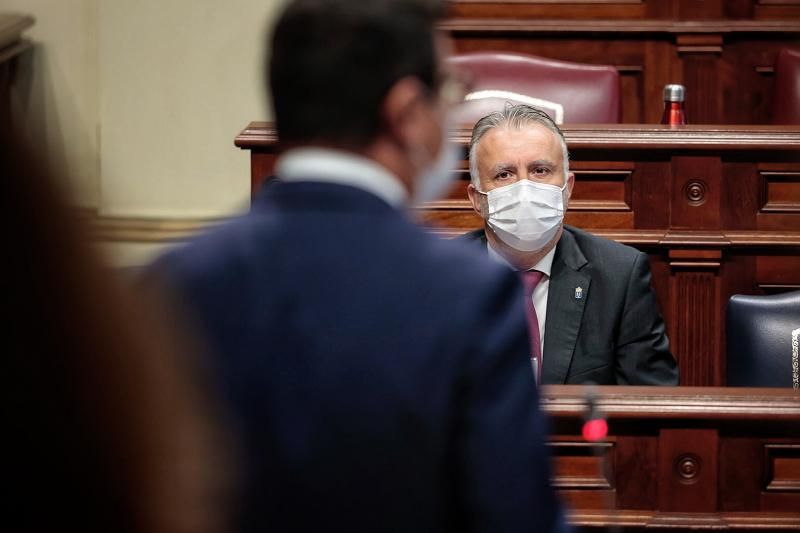 Pleno en el Parlamento de Canarias, 15/12/2021