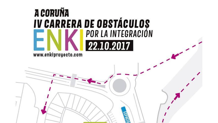 Recorrido de la Carrera Enki.