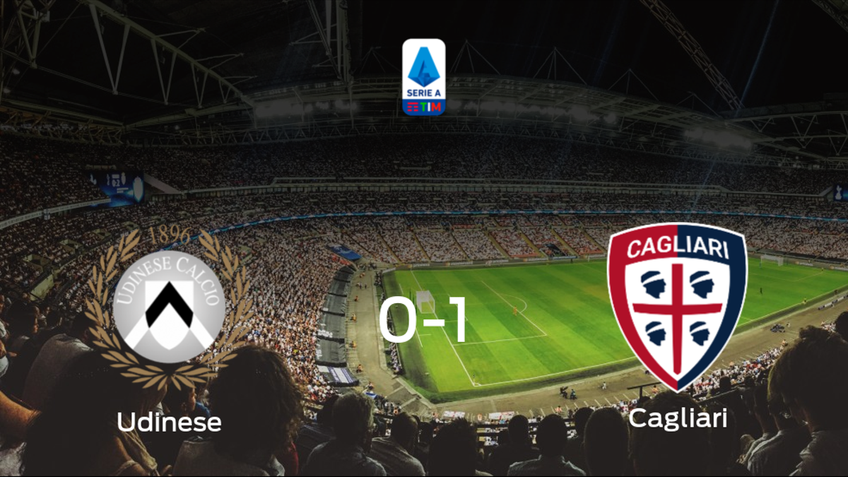 El Cagliari consigue los tres puntos tras derrotar 0-1 al Udinese