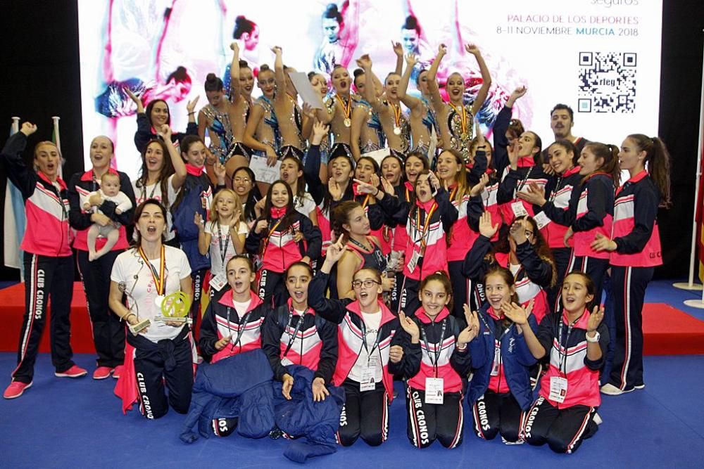 Entrega de premios del Nacional Base de Gimnasia Rítmica