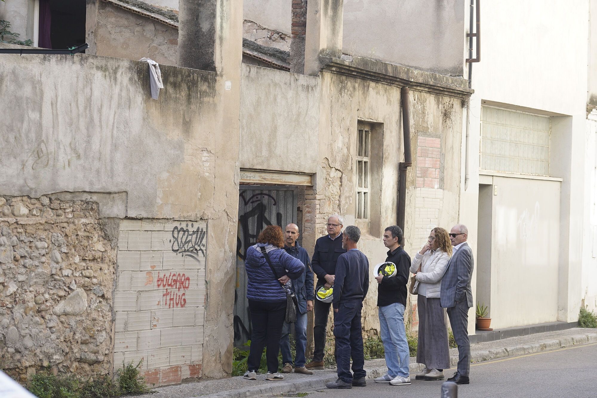 Girona carrer Tomàs Mieres desallotjament edifici ocupat