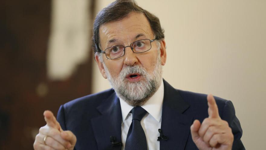 Rajoy, sobre el artículo 155: &quot;No descarto nada&quot;