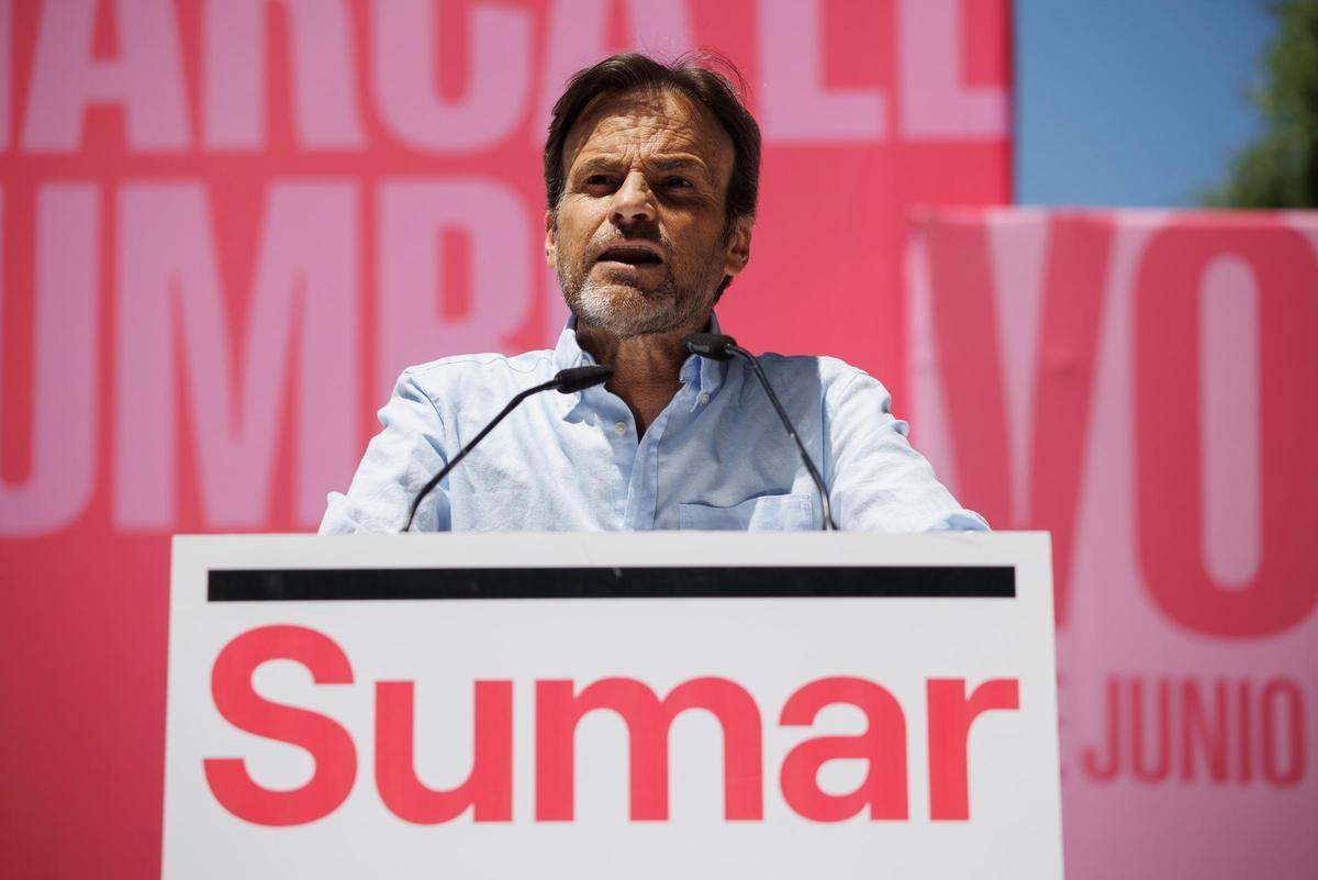 Jaume Asens, candidato de Comuns-Sumar y número dos de la lista estatal