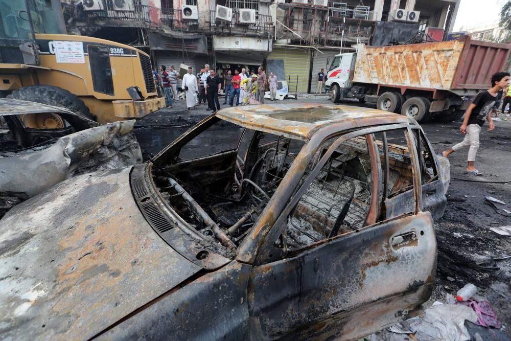 125 muertos y 250 heridos en un ataque con coche bomba en Bagdad