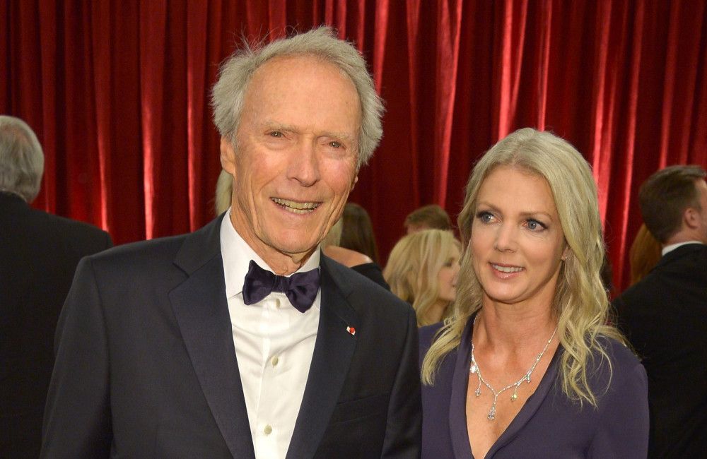 Clint Eastwood y su novia