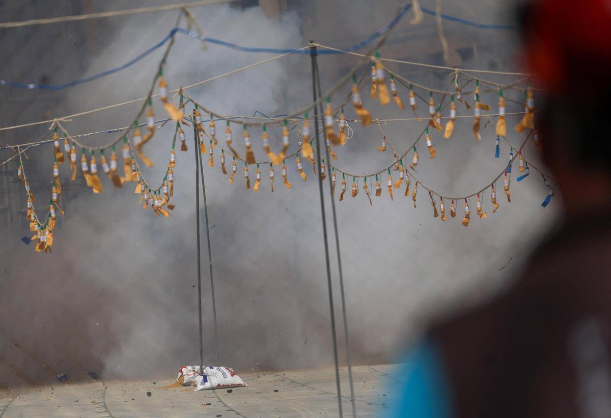 La pirotecnia también se estrena este sábado