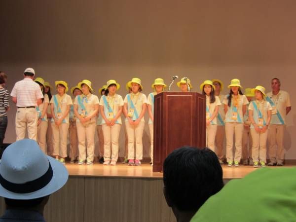 Fotogalería de los voluntarios de Expo Yeosu 2012