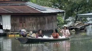 Los fallecidos las inundaciones en Birmania alcanzan los 293