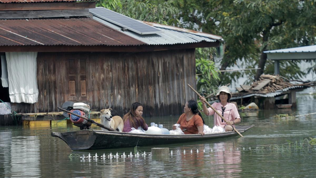 Inundaciones en Birmania