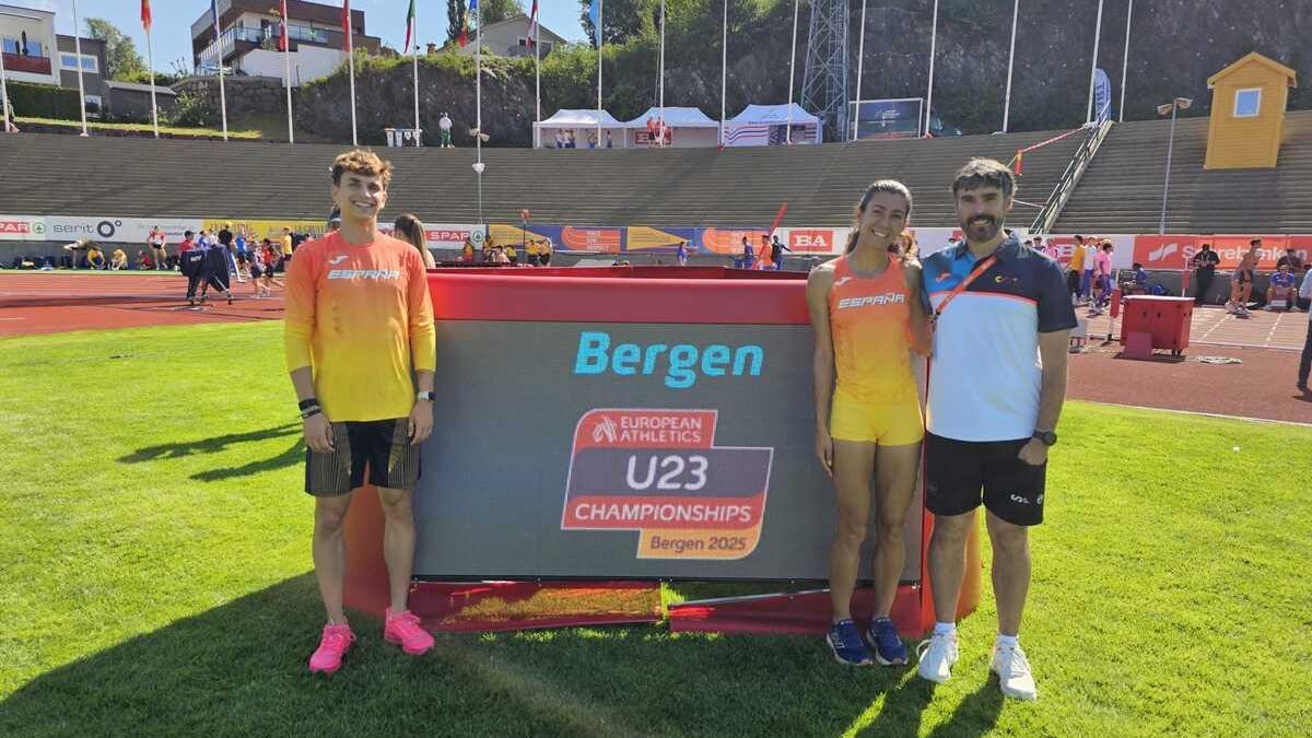 Gerson Pozo, Rocío Arroyo y Toni Fernández-Larragueta