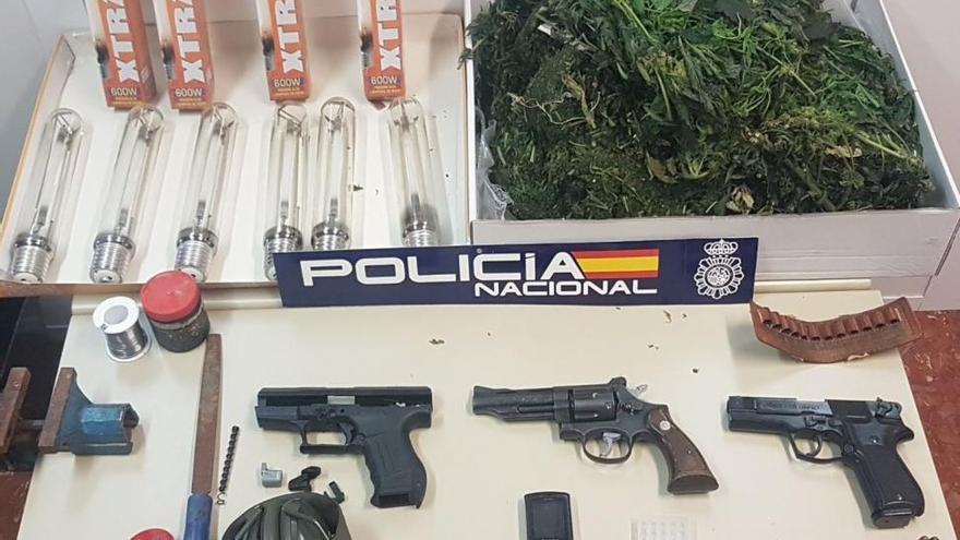 Detenida una persona en Córdoba con tres armas de fuego