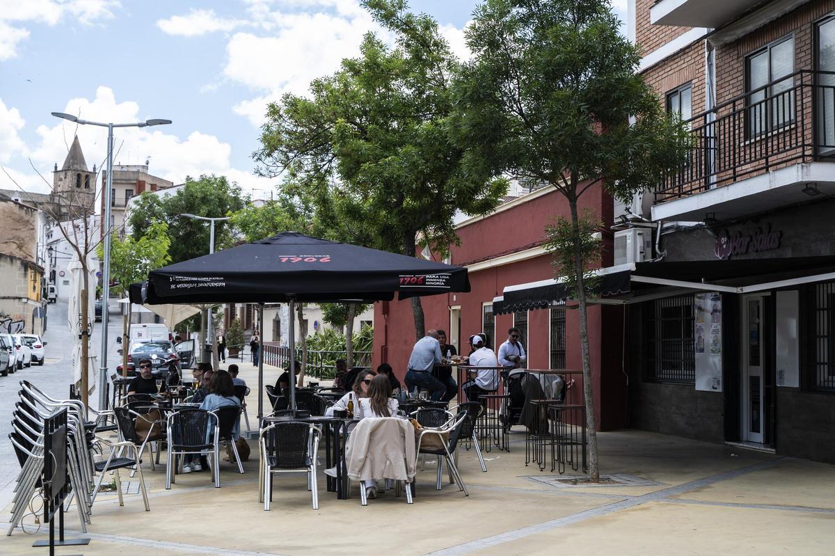 Terraza del Bar Salas.