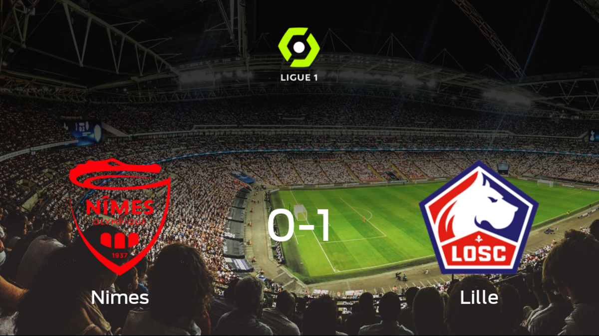 El Lille OSC gana por la mínima al Olimpique de Nimes (0-1)