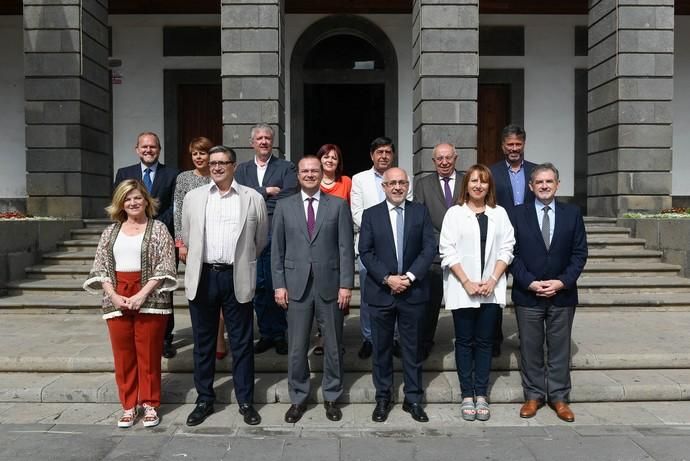 Visita oficial a Las Palmas de Gran Canaria del presidente del Cabildo, Antonio Morales