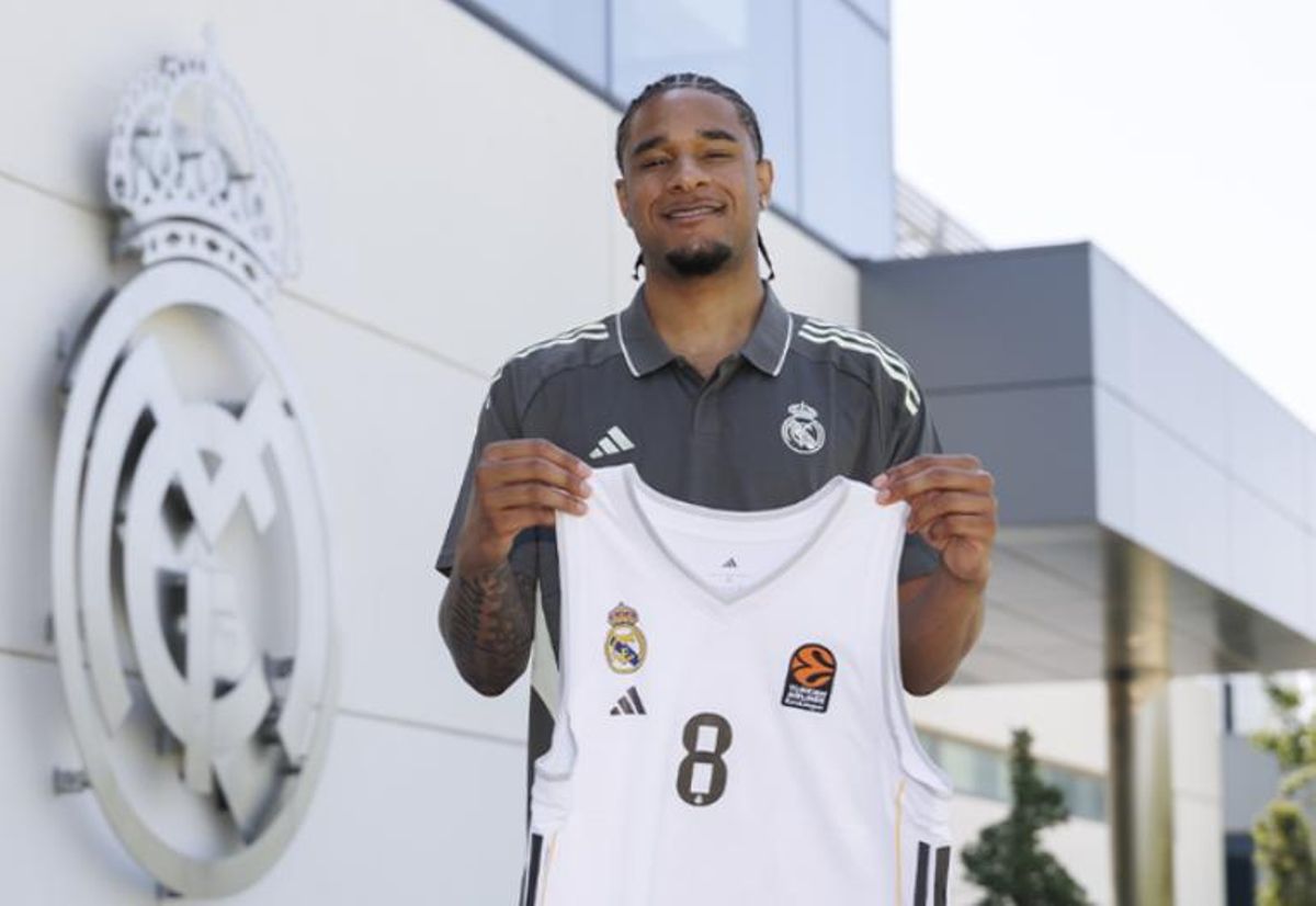 Chuma Okeke, nuevo jugador de la sección del Real Madrid de baloncesto