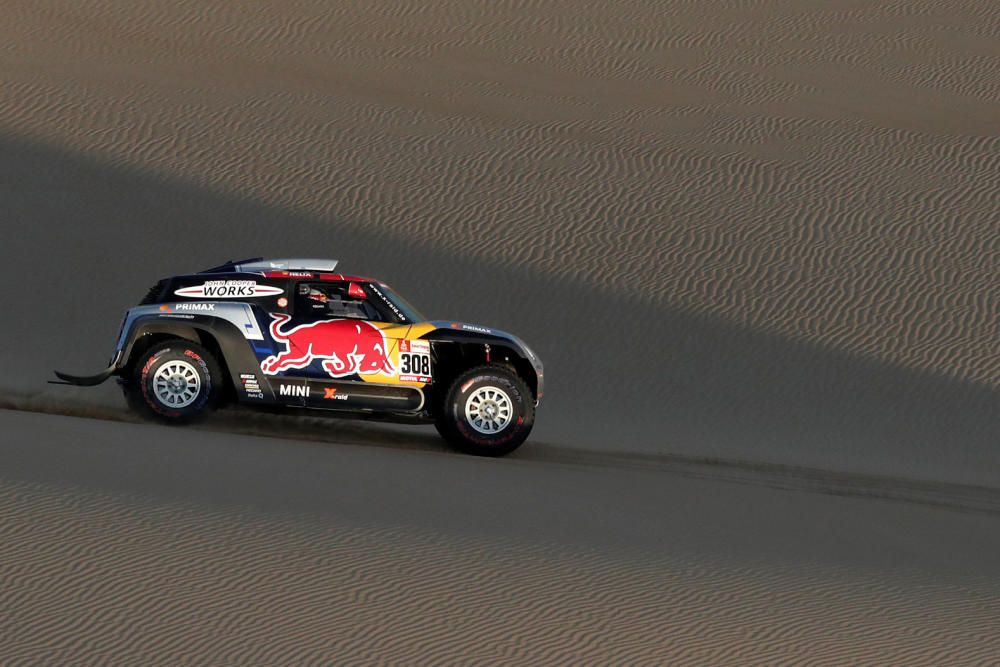 Las fotografías de la segunda etapa del Dakar.