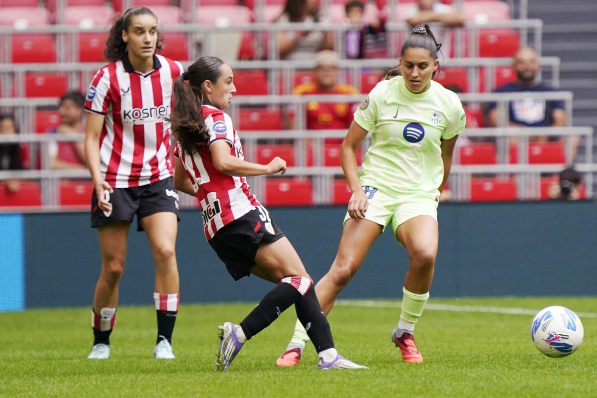 Daniela Agote, una de las perlas de la cantera del Athletic