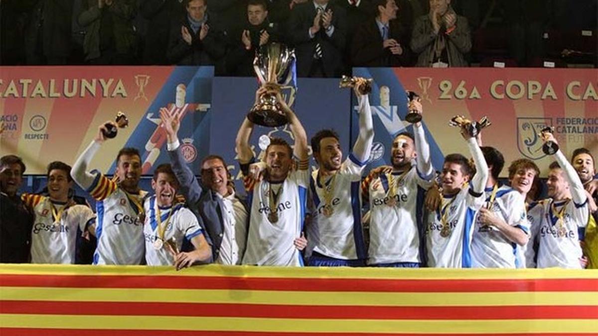 El Europa, 'tricampeón' de la Copa Catalunya
