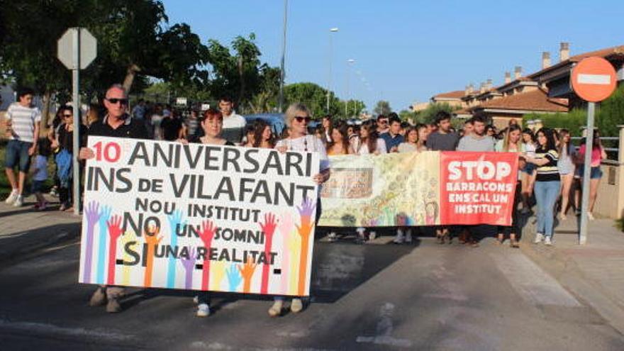 Una imatge d&#039;arxiu d&#039;una protesta a Vilafant.