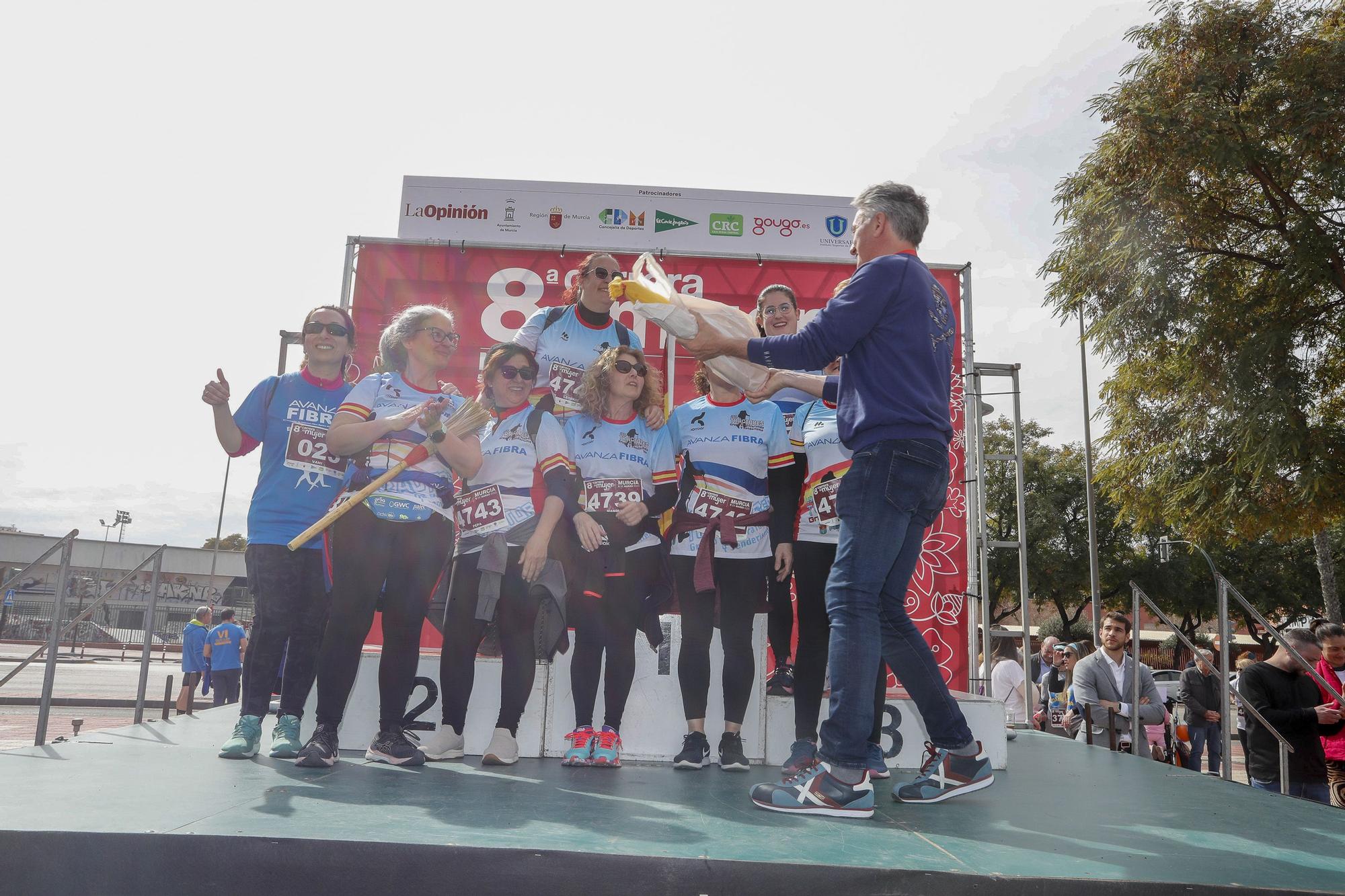 Carrera de la Mujer Murcia: Entrega de premios