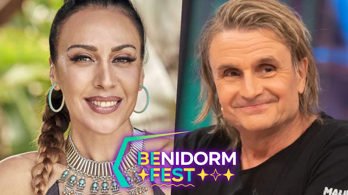 Mónica Naranjo y Nacho Cano, presentadora y presidente del jurado nacional del 'Benidorm Fest'