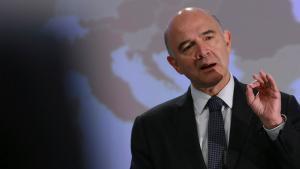 El comisario europeo de Asuntos Económicos y Financieros, Pierre Moscovici