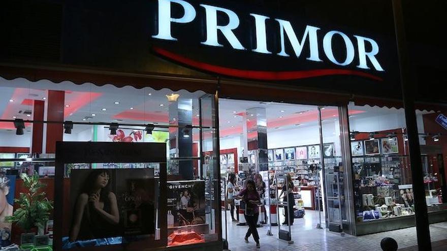 Una tienda de la firma Primor en Málaga capital.