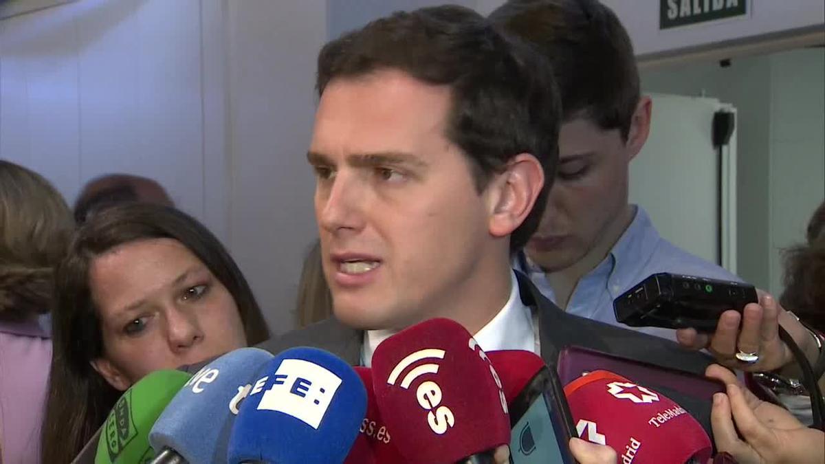 El líder de Ciudadanos cree que el Gobierno tendrá que asumir ’responsabilidades’ si se demuestra que Mariano Rajoy y el ministro de Hacienda mintieron al decir que no se había destinado ’ni un euro’ al referéndum del 1-O.