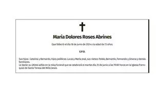 María Dolores Roses Abrines