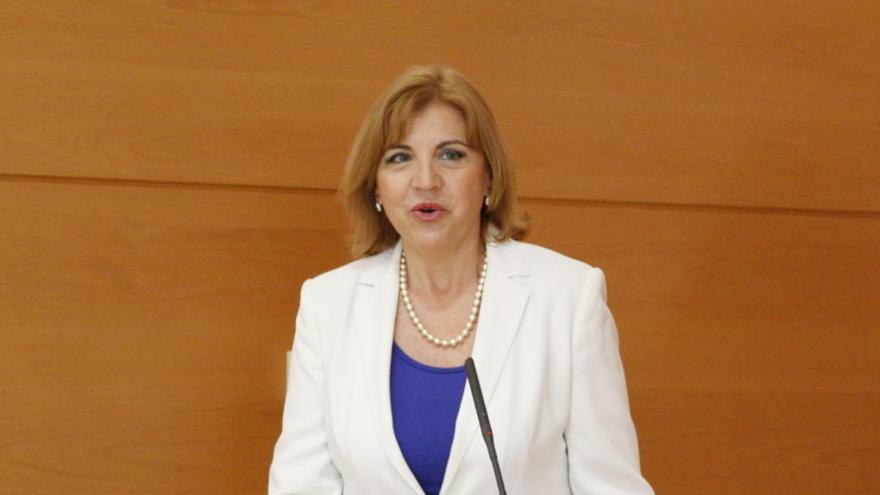 La consejera, Violante Tomás.