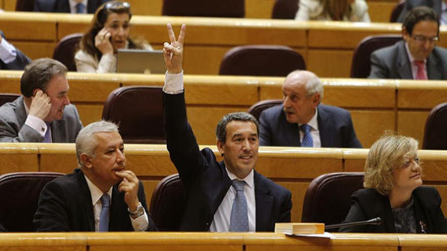 El senador del PP Antolín Sanz.