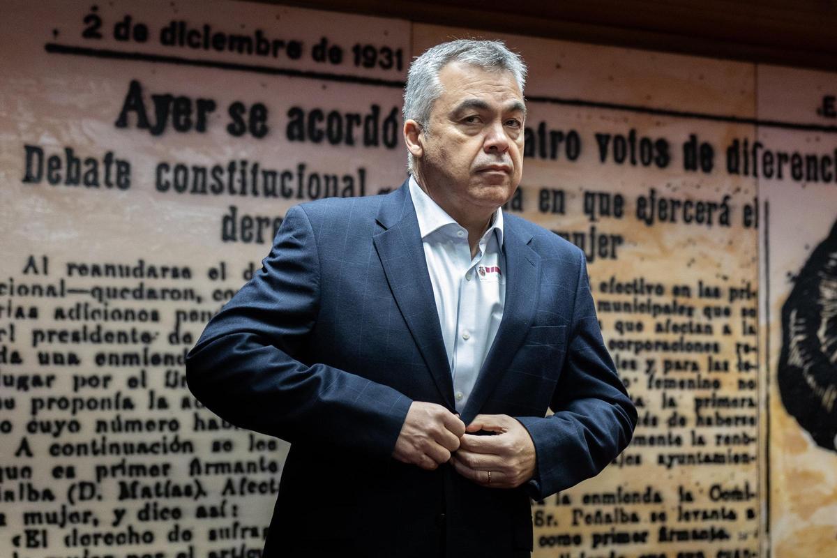El ex secretario de Organización del PSOE Santos Cerdán.