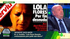 Miguel Ángel Gordillo y el ’Interviú’ de Lola Flores, en ’La Sexta noche’.