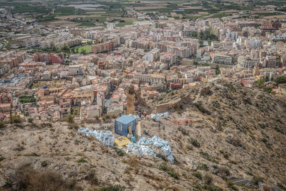 Comienzan las obras de la Torre Taifal de Orihuela