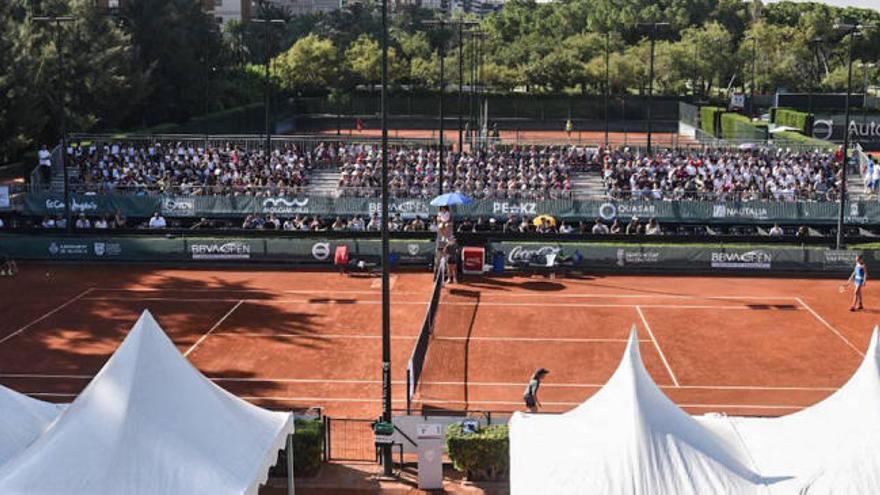 Pistas de tenis en el CT Valencia