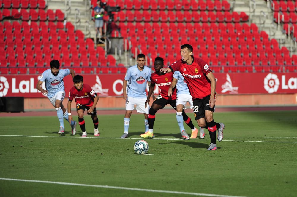 Las imágenes del Mallorca - Celta