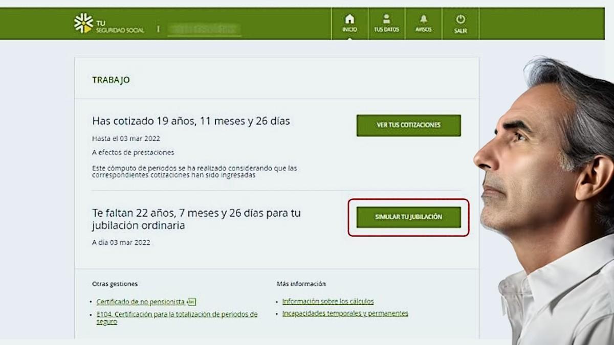 El simulador de jubilación que te permite conocer lo que cobrarás de pensión